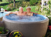 Couple in Softub